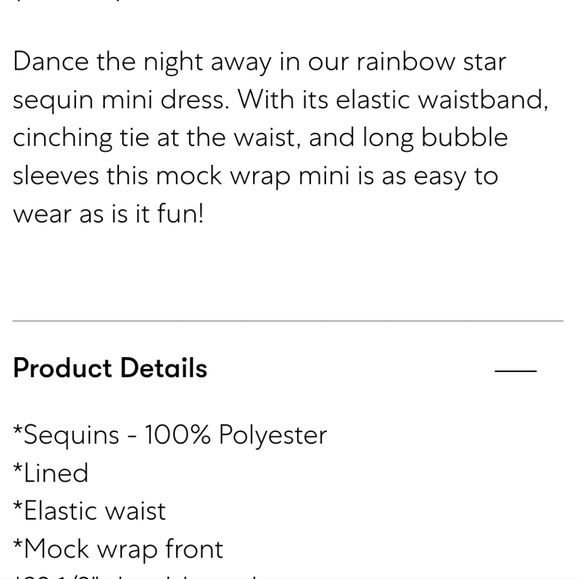 Show Me Your Mumu "Wear Me Out "Rainbow Star Sequin Mini Dress XS - Picture 14 of 14